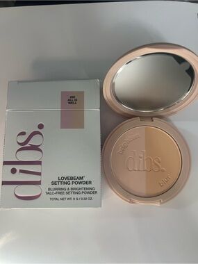 dibs. Lovebeam Setting Powder - All Is Well (Beige & Pale Peach)
